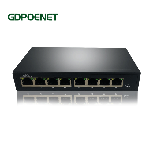 8-Port 10/100/1000BASE-T Gigabit Web Managed Ethernet Switch