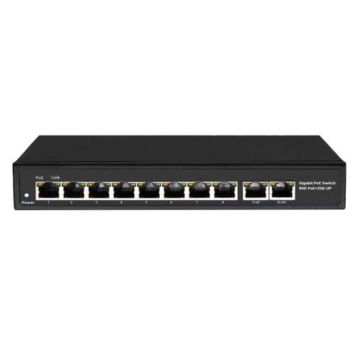 8-Port 10/100M Long Distance poe switch 250meters POE