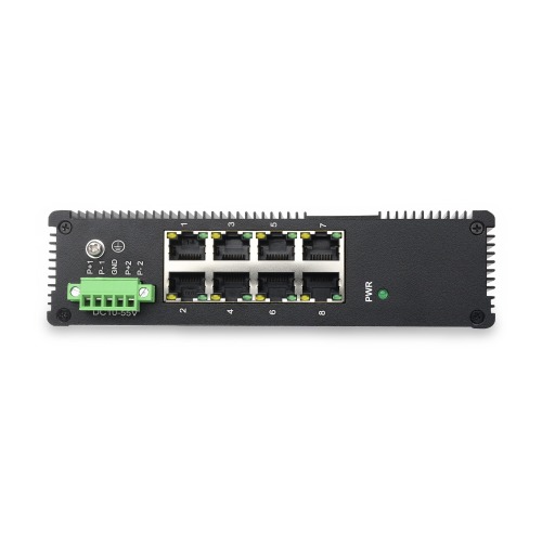 Unmanaged 8-Port Gigabit Industrial POE Switch