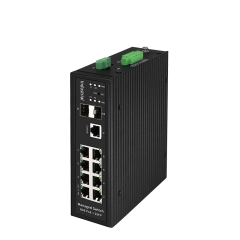 Industrial 8-Port POE+2 SFP Slots Gigabit Managed PoE Switch