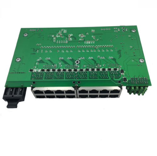 15 Ports 10/100Mbps Reverse PoE Ethernet Switch with 1 SC Fiber Port