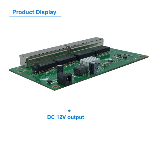 8 Ports Gigabit ESD Protection Manageable Reverse PoE Ethernet Switch