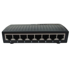 8 port 10/100/1000M Ethernet reverse poe switch With VLAN