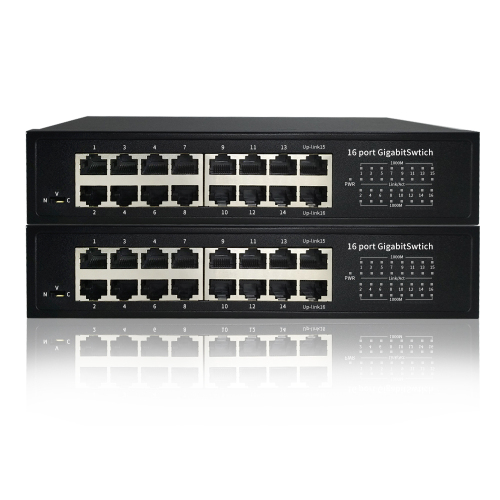 10/100/1000Mbps 16-Port Gigabit Desktop Switch