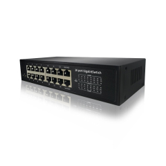 10/100/1000Mbps 16-Port Gigabit Desktop Switch