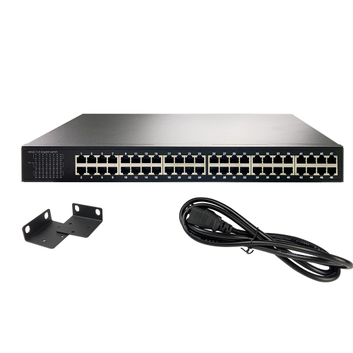 10/100/1000Mbps 48-Port Gigabit Rackmount Switch