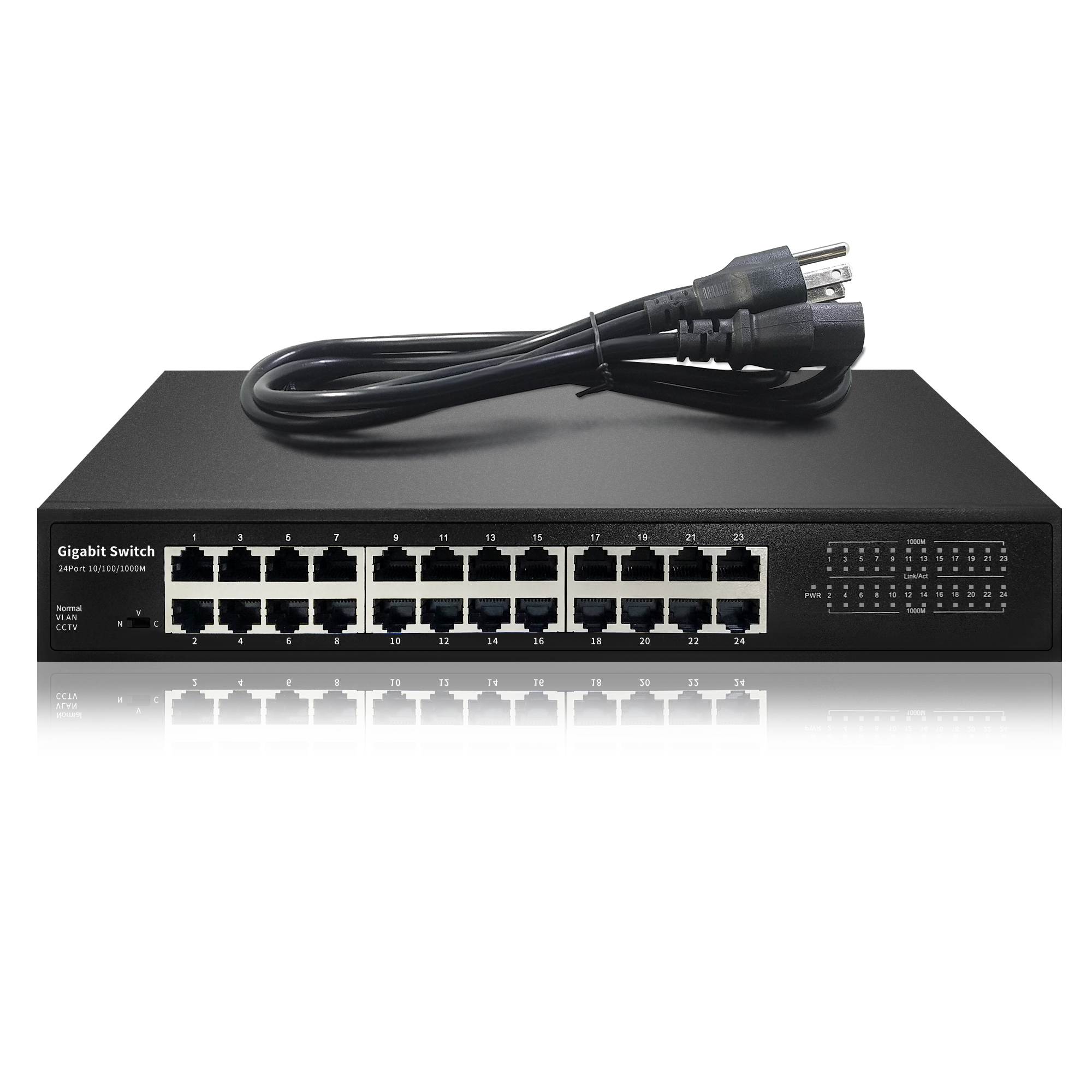 10/100/1000Mbps 24-Port Gigabit Desktop Switch