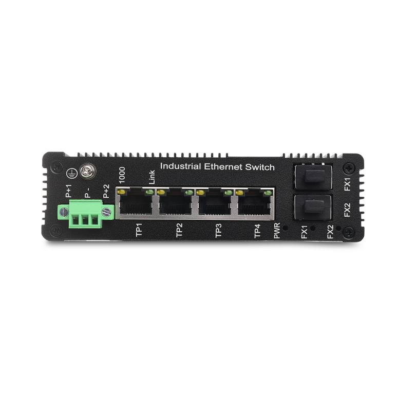 4 Ports 1000Mbps Gigabit Industrial Ethernet Switch