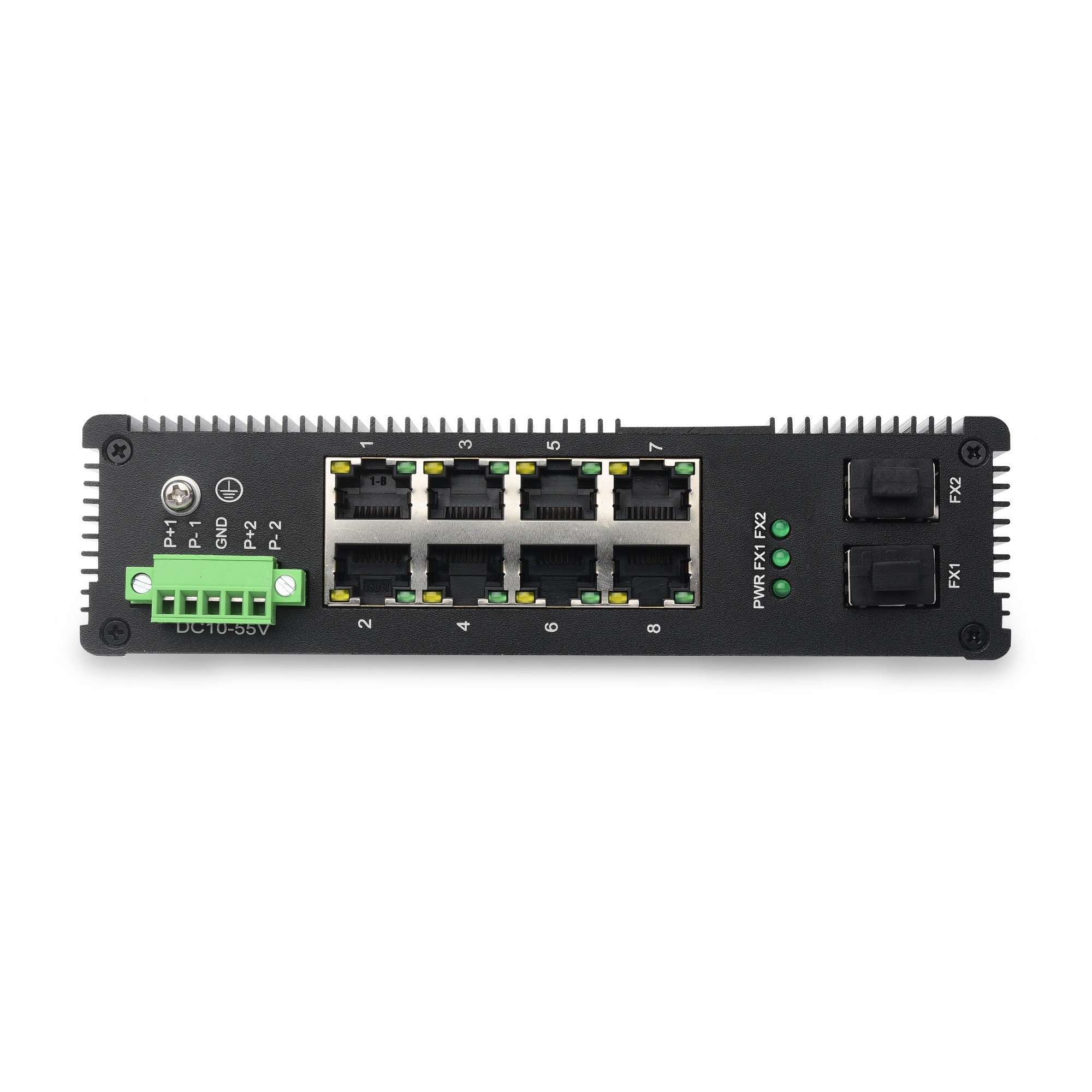 8 Ports Gigabit Unmanaged Industrial Ethernet Switch