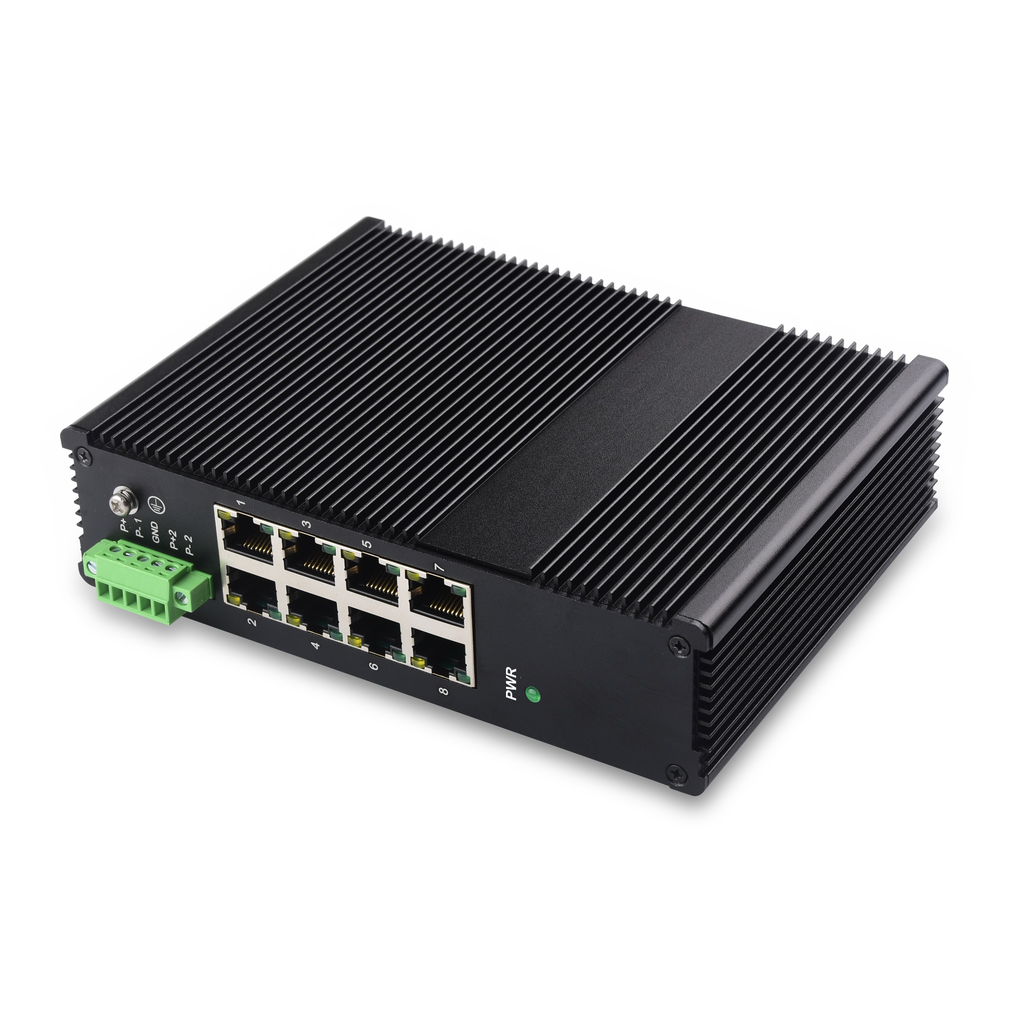8 Ports 1000Mbps Gigabit Industrial Ethernet Switch