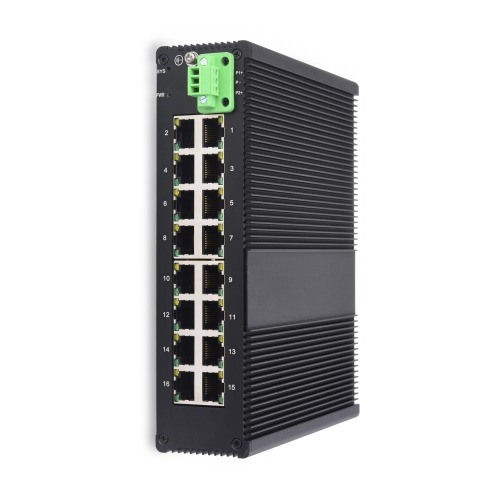 16 Ports 1000Mbps Industrial Ethernet Switch