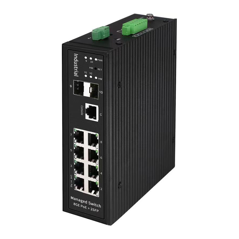 8 Ports Gigabit L2Managed Industrial Switch,Industrial