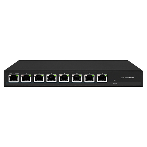 Plug & Play Unmanaged 8 x 2.5GBASE-T Ports 2.5gb network switch 8 port