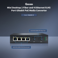 4 port gigabit poe switch with 2*1.25G SFP uplink