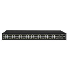 48 port gigabit with 2 gigabit uplink port +2*1.25G SFP poe switch