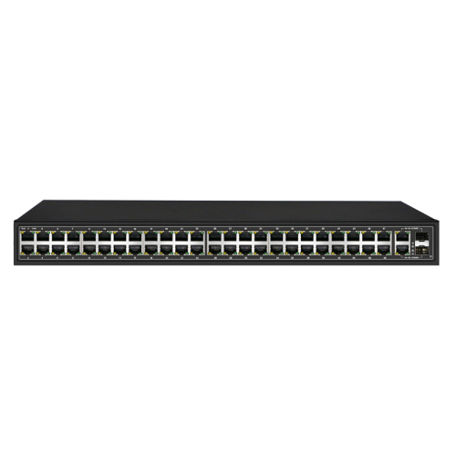 48 port gigabit with 2 gigabit uplink port +2*1.25G SFP poe switch