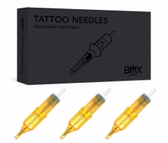 20pcs round BMX Standard Disposable Tattoo Needle Cartridges with Membrane Safety Cartridges for Tattoo Artists