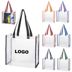 Clear PVC Tote Bag