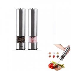Electronic Pepper Grinder Stainless Steel Mill with Light
