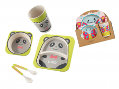 Bamboo Fiber Children's Tableware Set