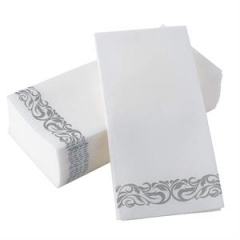 12x17 Inches Linen Like White Guest Towel Napkins