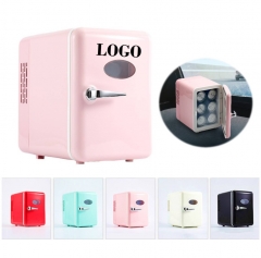 4 Liter Mini Portable Compact Personal Fridge Cooler