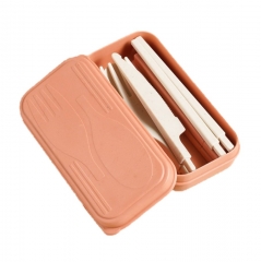 Portable Foldable Travel Utensil Set With Case