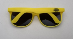 Polypropylene Kids Youth Neon Rubberized Sunglasses