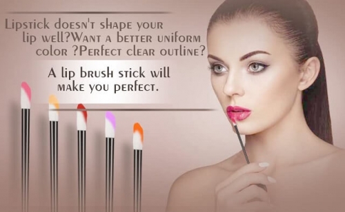 50Pcs Disposable Lip Brushes Make Up Brush Lipstick Lip Gloss Wands Applicator Tool Makeup Beauty Tool Kits