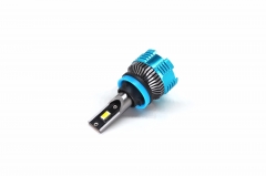 Three color H11 LED car headlight bulb