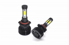 V7 4 sides 360 light 9005 LED car headlight bulb