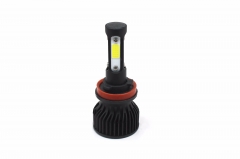 V7 4 sides 360 light H11 LED car headlight bulb