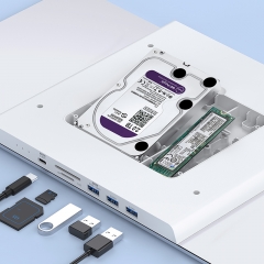 Monitor Stand with USB-C Docking Station