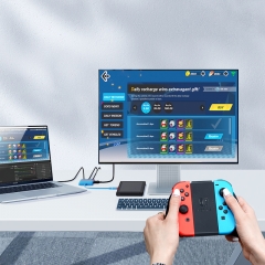 Switch Dock with Capture Card
