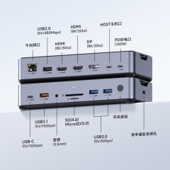 15 in 1 USB-C Docking Station