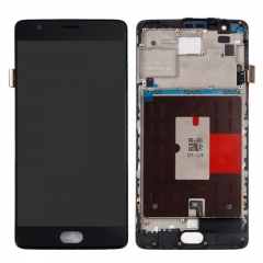 Replacement For ONE PLUS 3 LCD Display and Touch Screen Digitizer Assembly with Frame