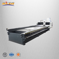 6 meters Horizontal automatic CNC Hydraulic V Grooving Machine for metal sheet plate