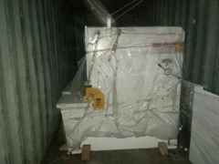 Shipment to Cyprus-WC67K-160T/4000 press brake and QC12K-6x4000 shearing machine