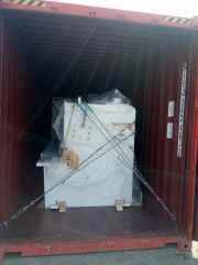 Shipment to Kenya-WC67K-200T/3200 press brake and QC12K-8x2500 shearing machine