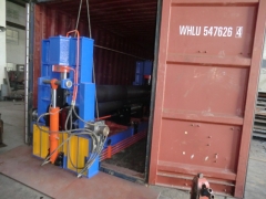 Shipment to Philippines-W11S-10X3000 hydraulic plate rolling machine