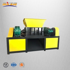 Double Shaft SXZG Waste Metal Plastic Mobile Car Body Tire Shredder Machine