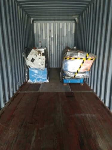 Shipment to Senegal-Press Brake and Shearing Machine