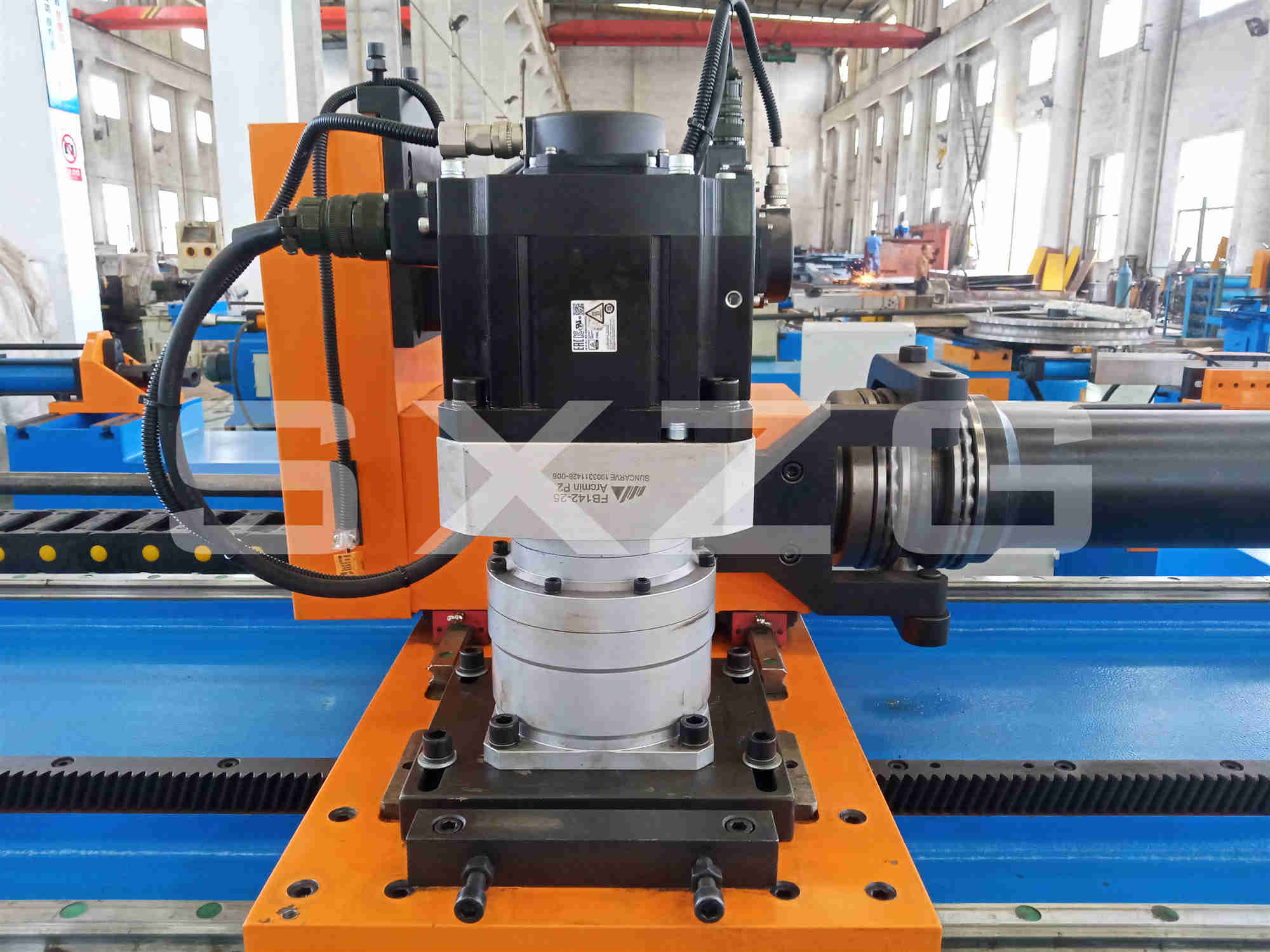 hydraulic square tube bender