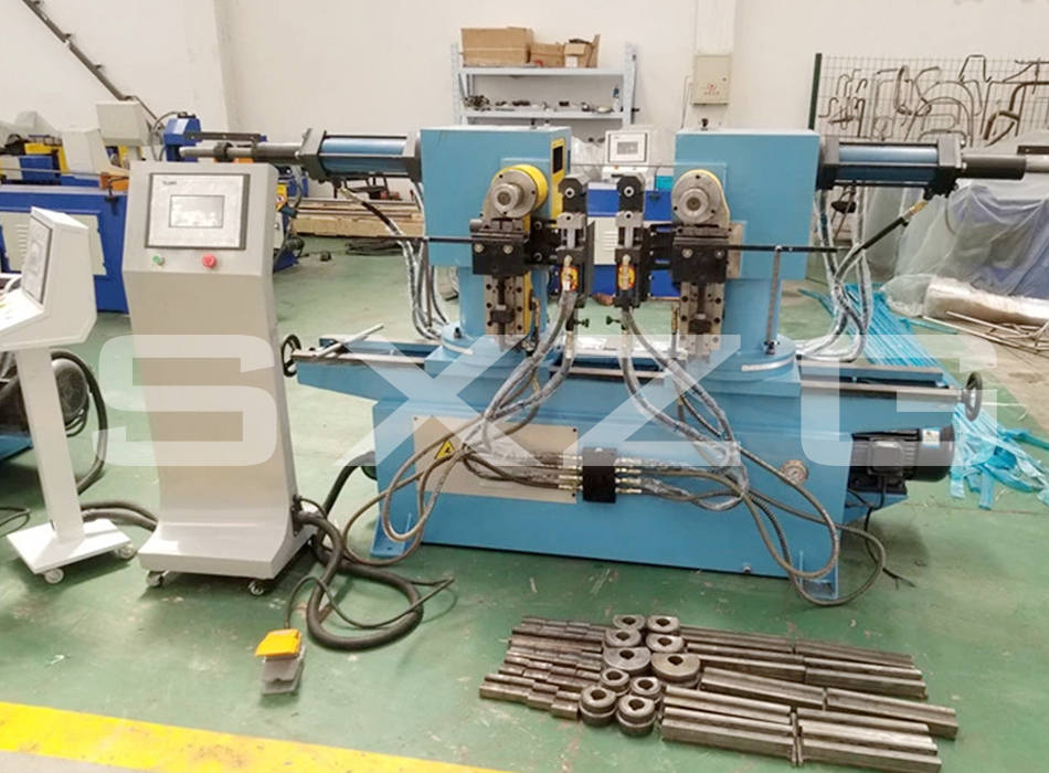 double head tube bending machine