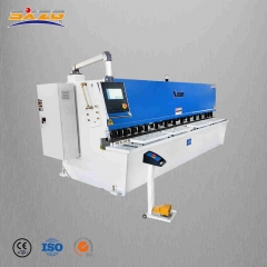 sheet metal hydraulic shearing machine with Servo CNC QC12K