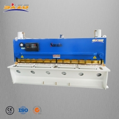 QC11K DAC360CNC guillotine hydraulic shear and plate shear machine, steel shear cuts