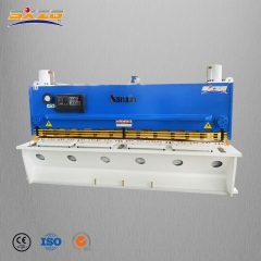 sheet metal guillotine shearing machine with E21 CNC hydraulic QC11K