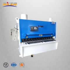 QC11K DAC360CNC guillotine hydraulic shear and plate shear machine, steel shear cuts