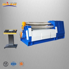 W12 fully automatic sheet metal roller bender and cnc hydraulic iron sheet roller rolling bending machine