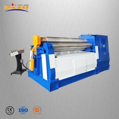 W12 fully automatic sheet metal roller bender and cnc hydraulic iron sheet roller rolling bending machine